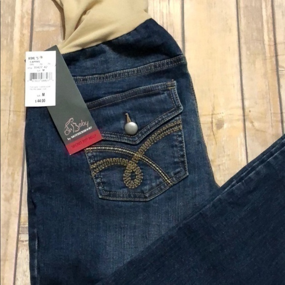 MATERNITY pant size M blue JEAN - G19